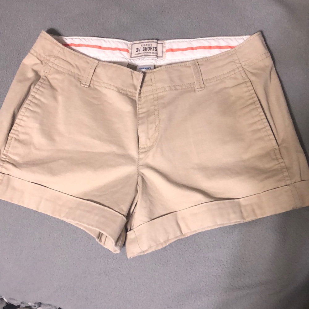Khaki shorts!